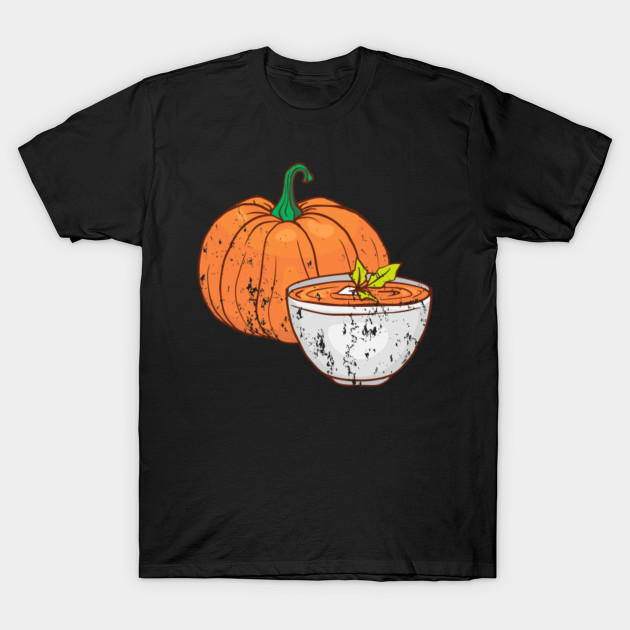 pumpkin soup Retro Vintage Grunge